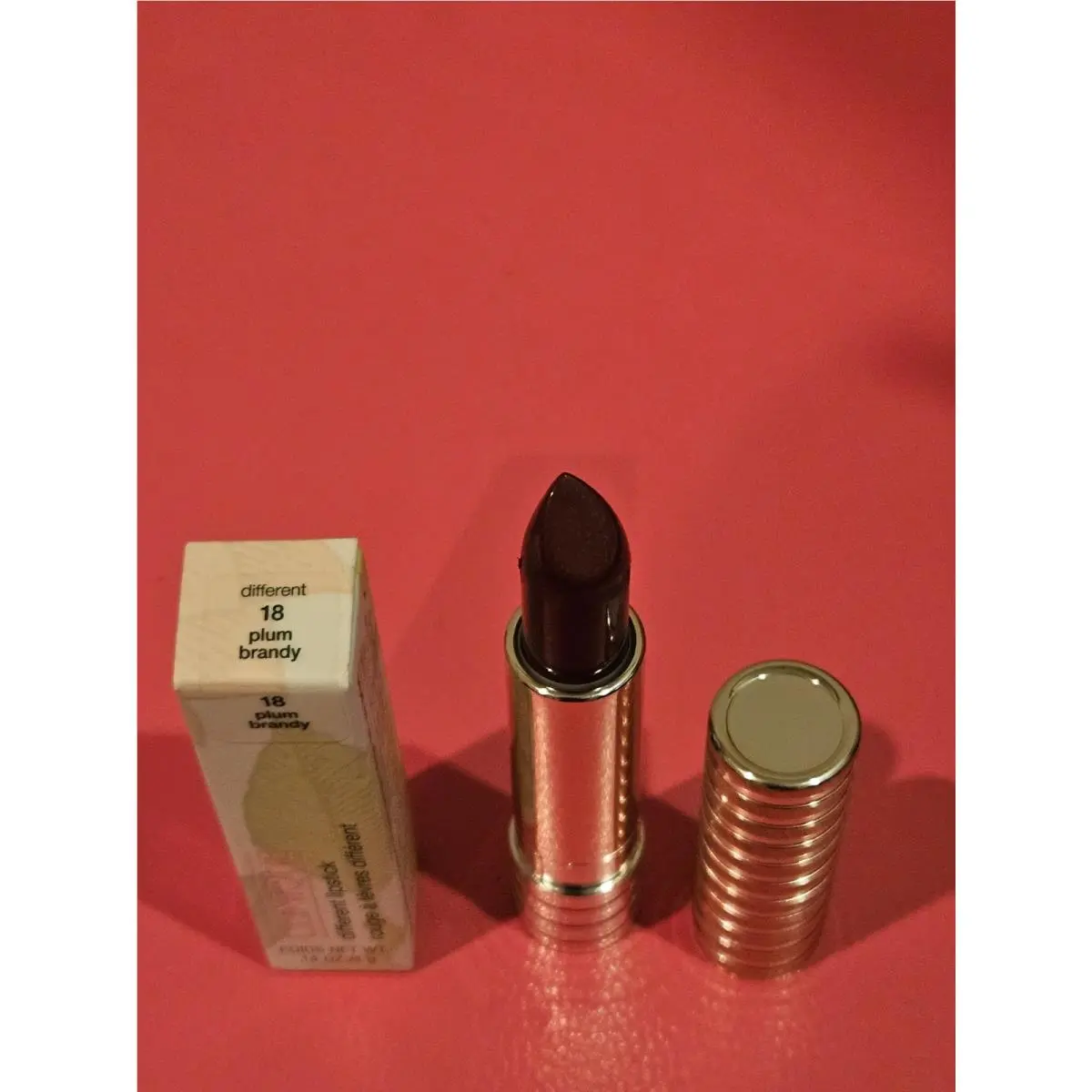 Different Lipstick Chose Shade Full sz .14 oz/4g 18 plum brandy by Clinique