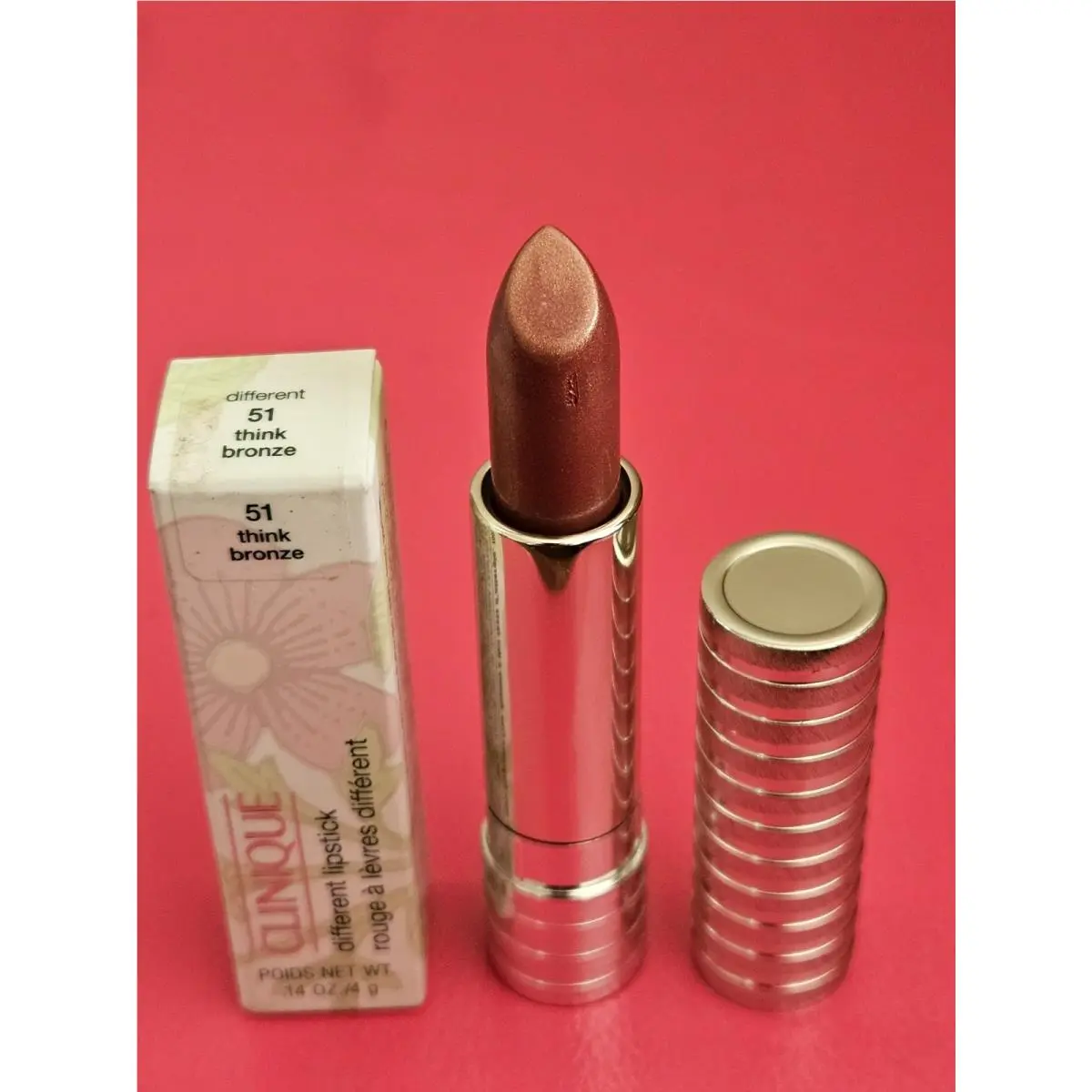 Different Lipstick Chose Shade Full sz .14 oz/4g 51 THINK BRONZE by Clinique