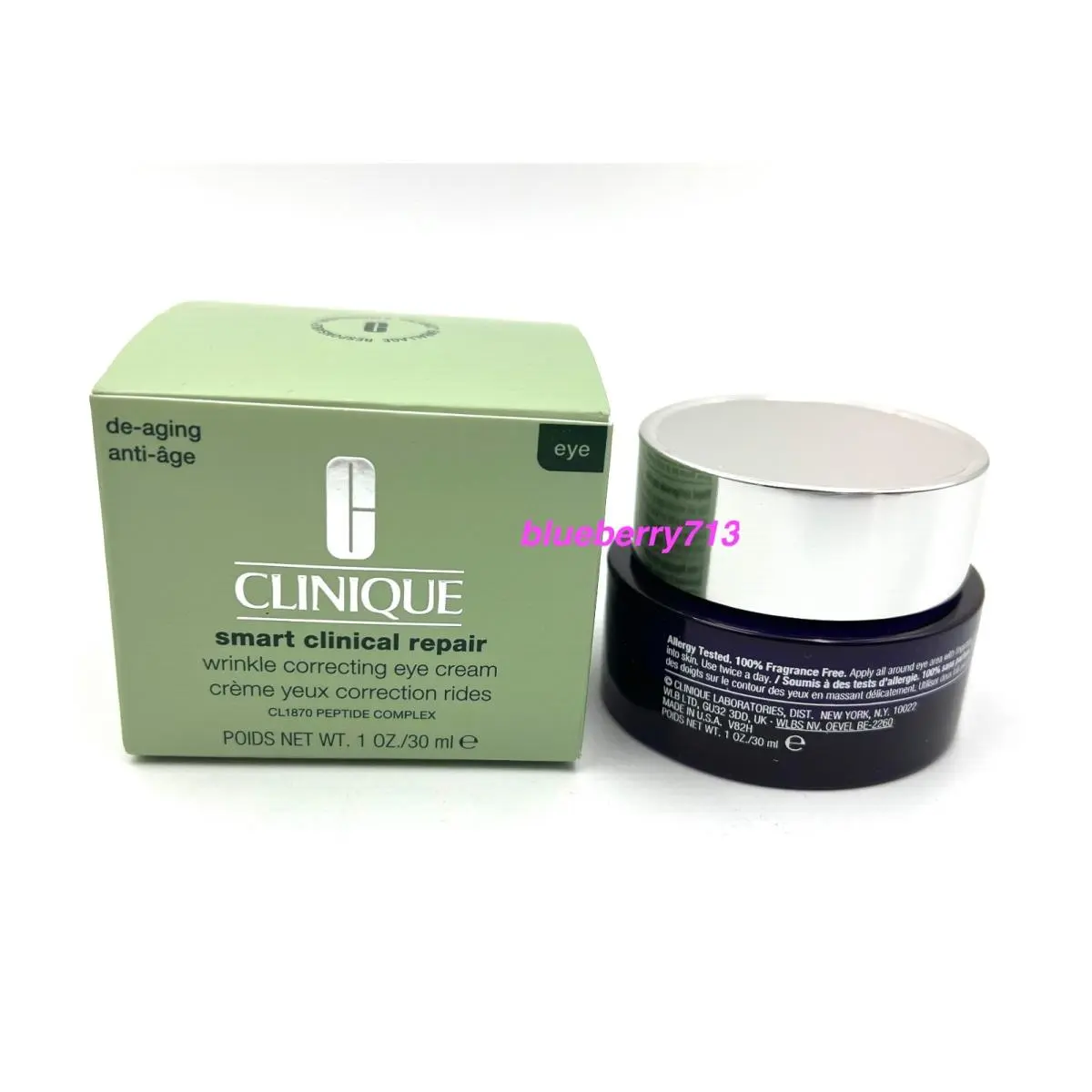 Clinique Smart Repair Wrinkle Correcting Eye Cream 1 oz/30 ml