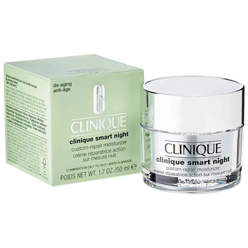Clinique Smart Night Custom-repair Moisturizer Combination Oily 1.7oz/50ml