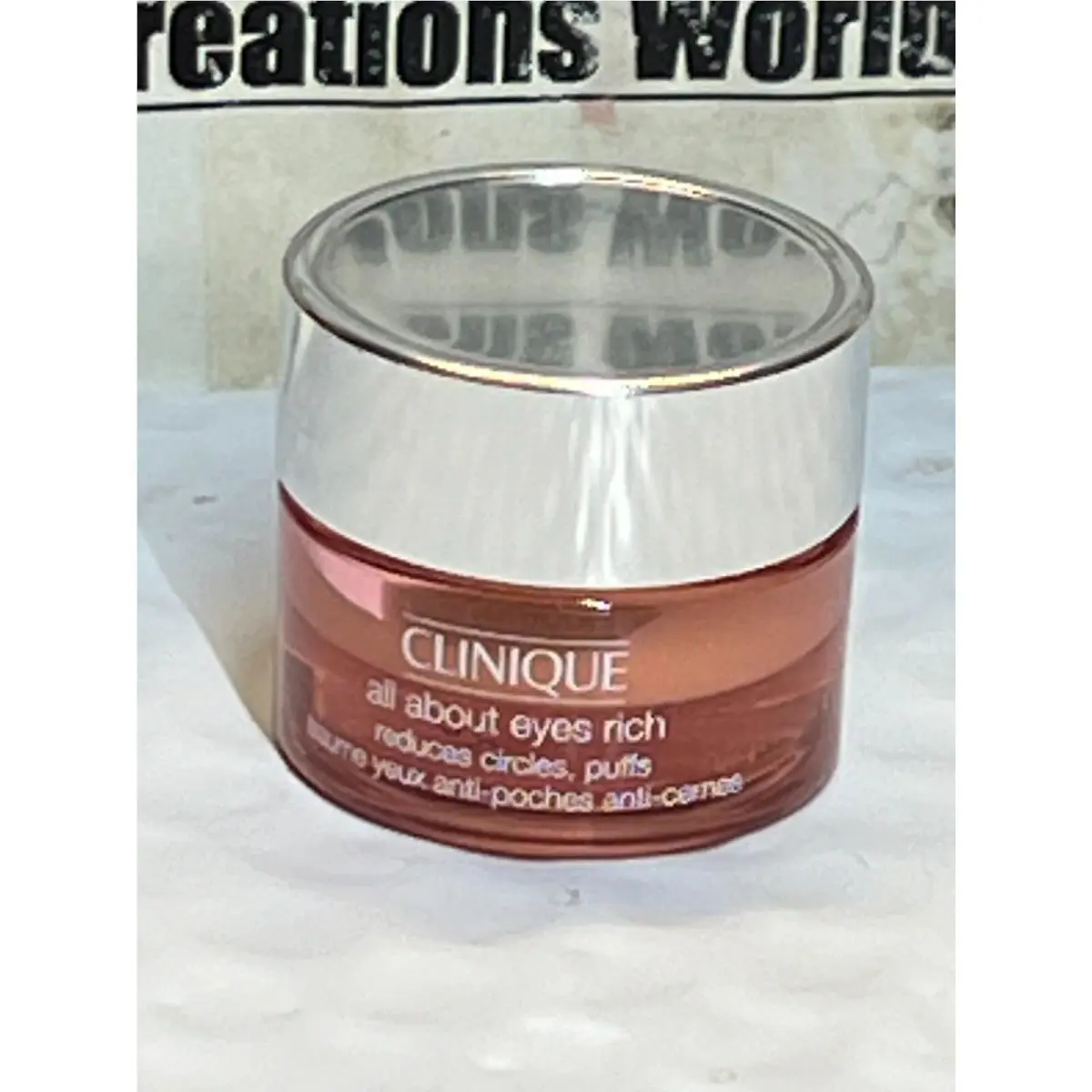6 X Clinique All About Eyes - Reduces Circles Puffs - 0.17 OZ/5 ML Each