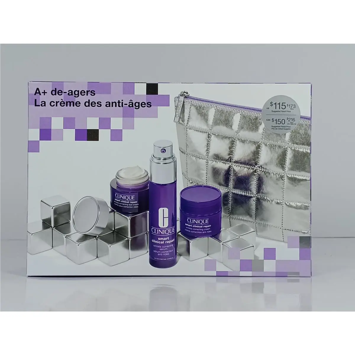 Clinique Smart Clinical Repair A+ De-agers Anti-aging Skincare 4 Pcs