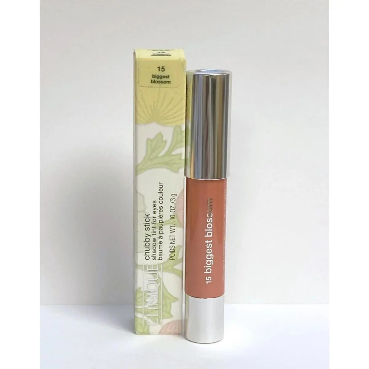 Clinique Chubby Stick Shadow Tint For Eyes 15 Biggest Blossom Full Size