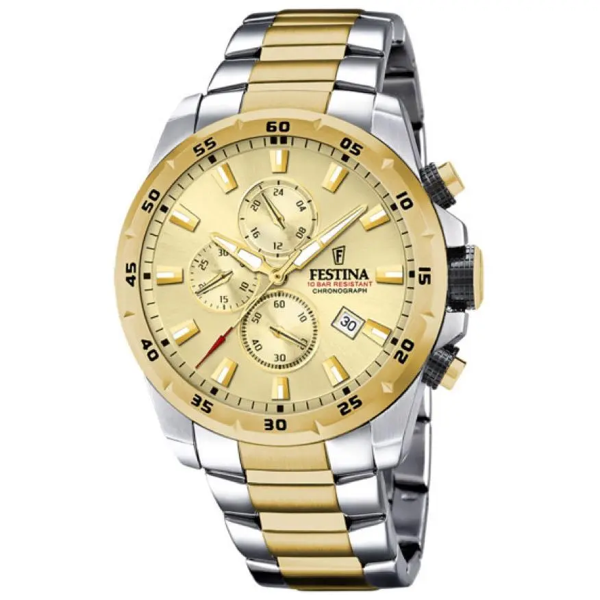 Festina Chrono Sport Two-tone Stainless Steel Men’s Watch F20562-1