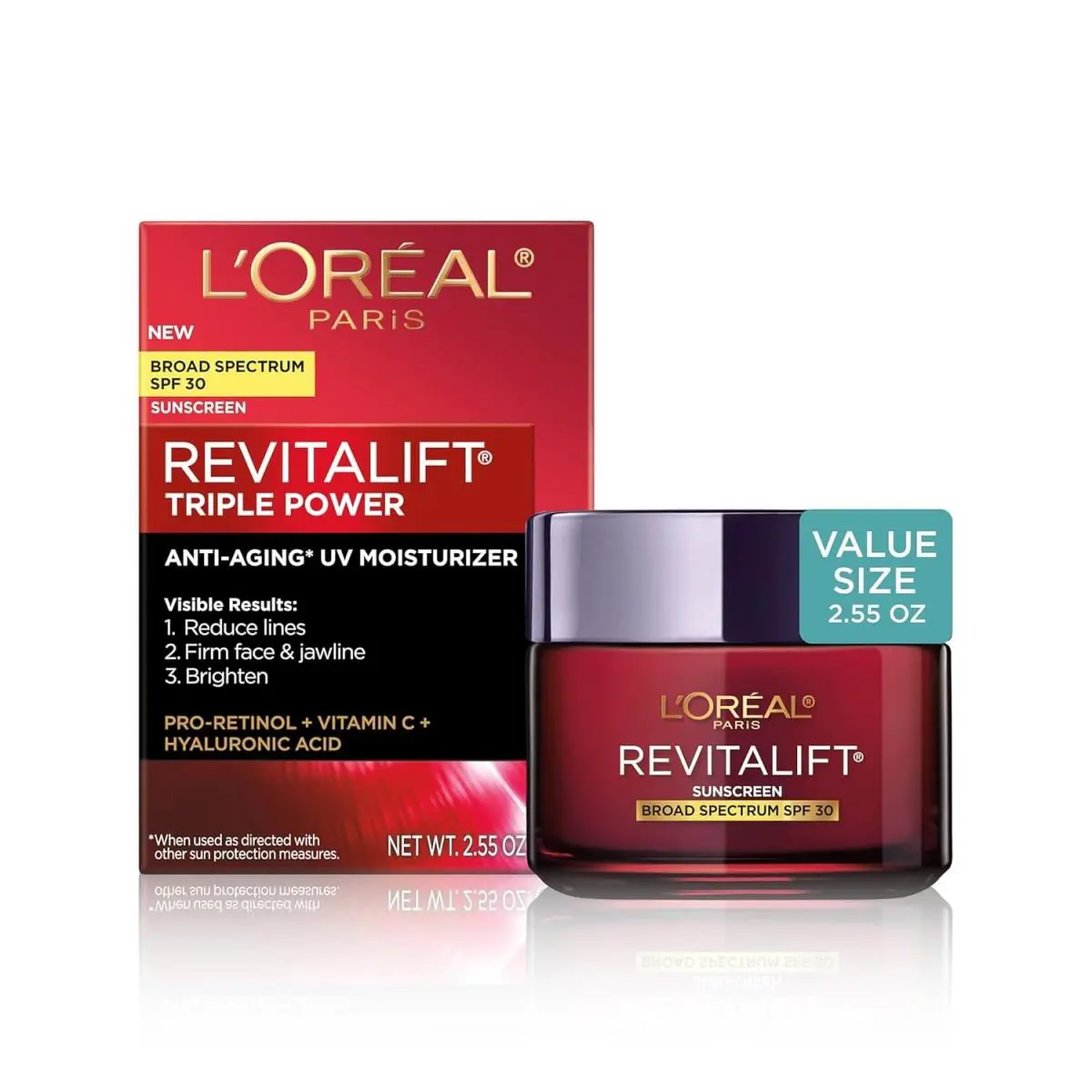 Loreal Revitalift Triple Power Face Moisturizer Travel Size 05oz SPF by L'Oréal