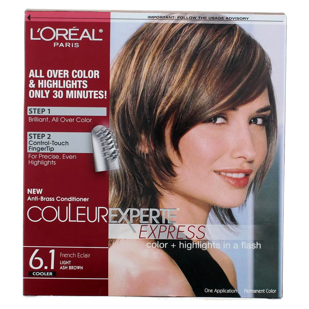 4 Pack L`oreal Paris Couleur Experte Express Hair Color + Highlighter Light by L'Oréal