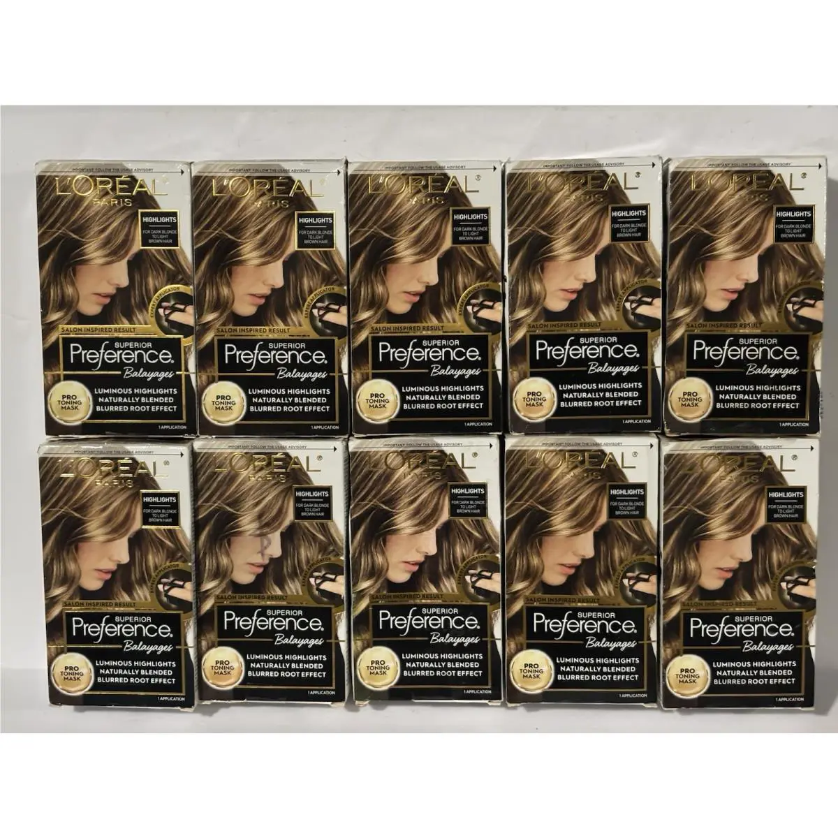 L`oréal 10x L’oréal Paris Superior Preference Balayages For Dark Blonde To Light Brown