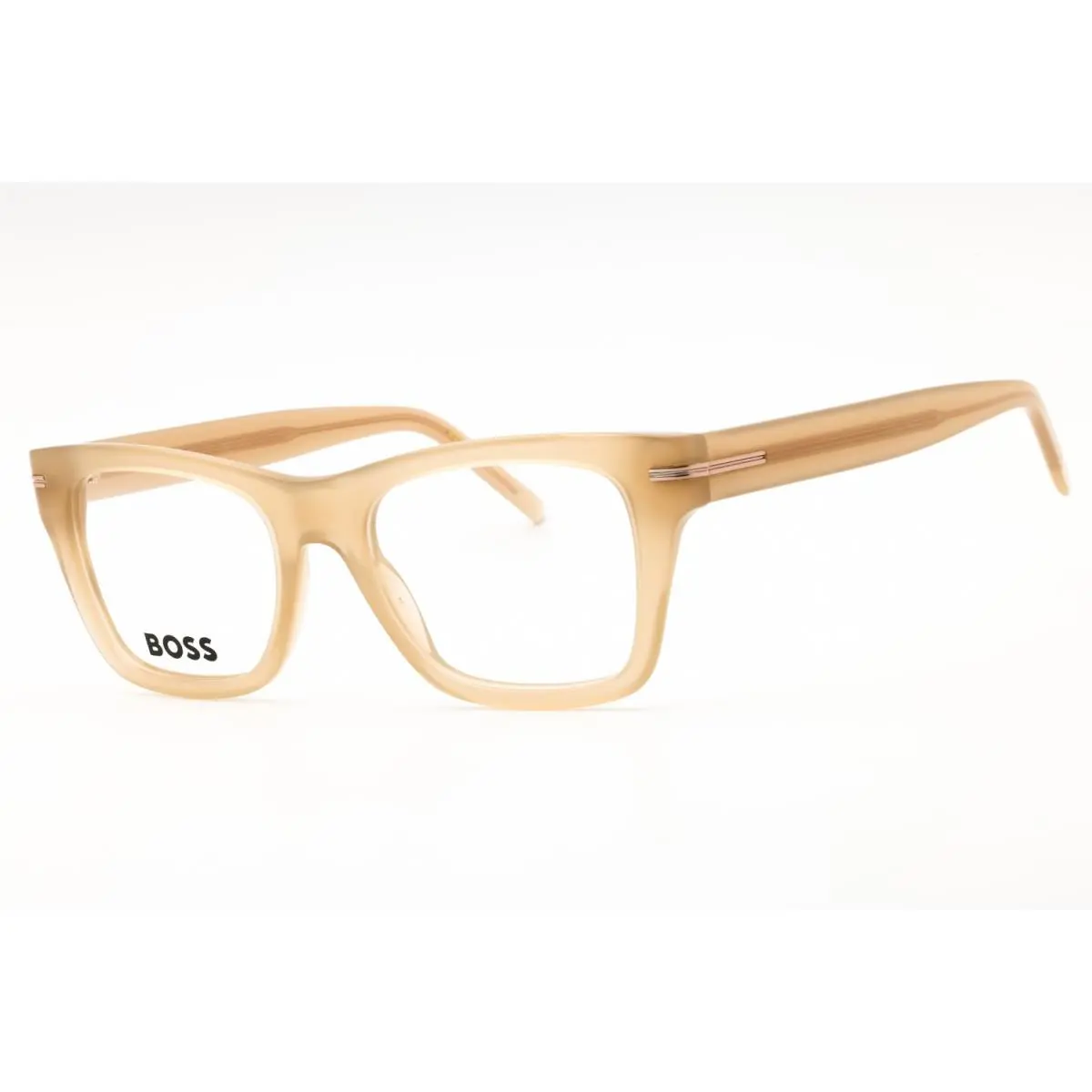 Hugo Boss 1522 010A Eyeglasses Beige Frame 49mm