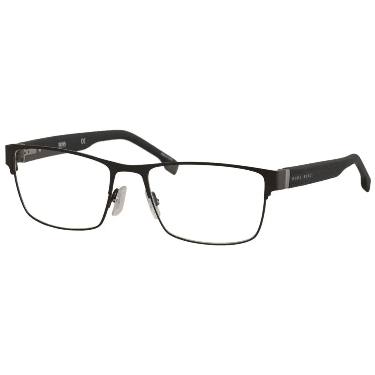 Hugo Boss Men`s Eyeglasses Boss 1040 003 Matte Black Optical Frame 57-mm