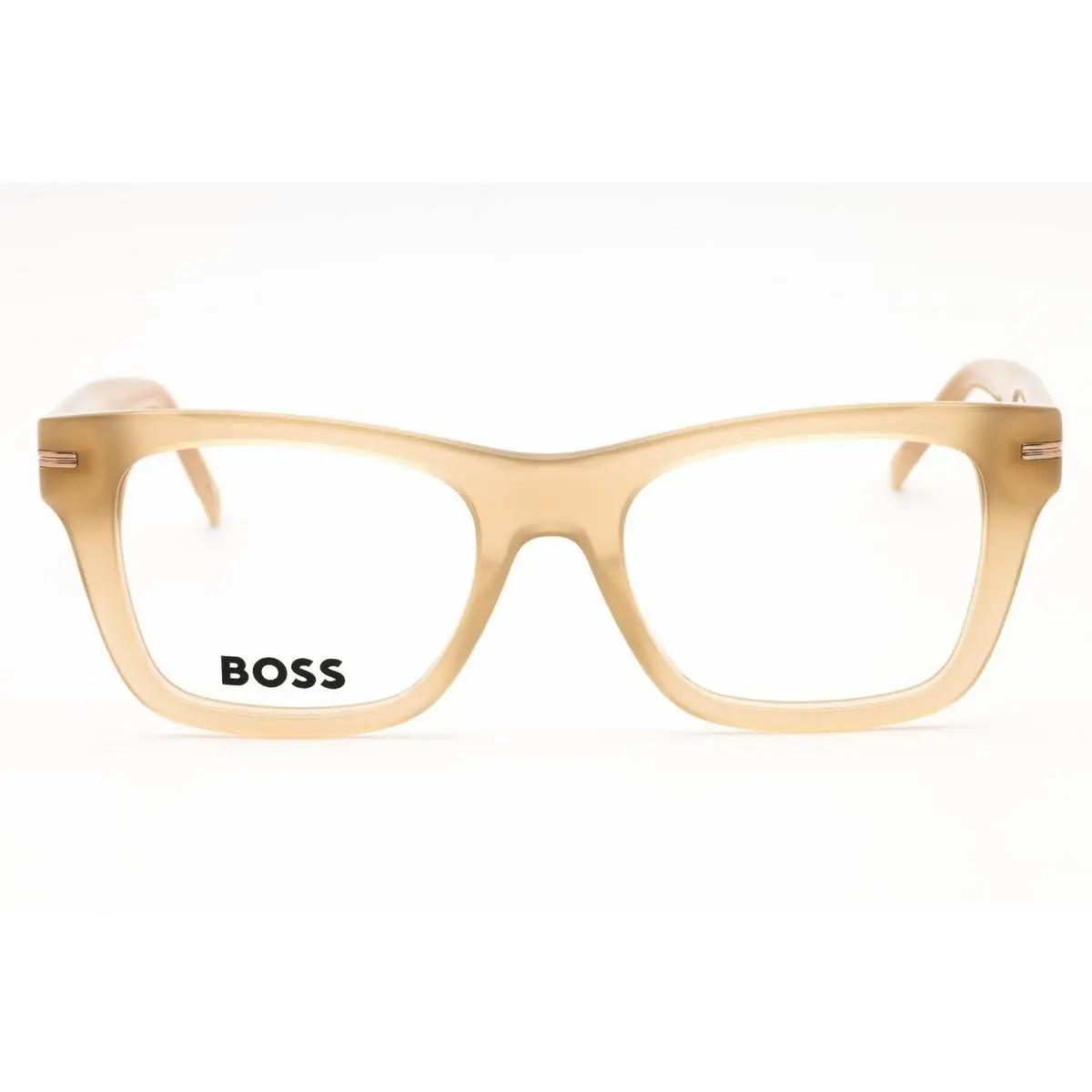 Hugo Boss HB1522-010A-49 Eyeglasses Frame Size 49mm 18mm 145mm Beige Women 7167