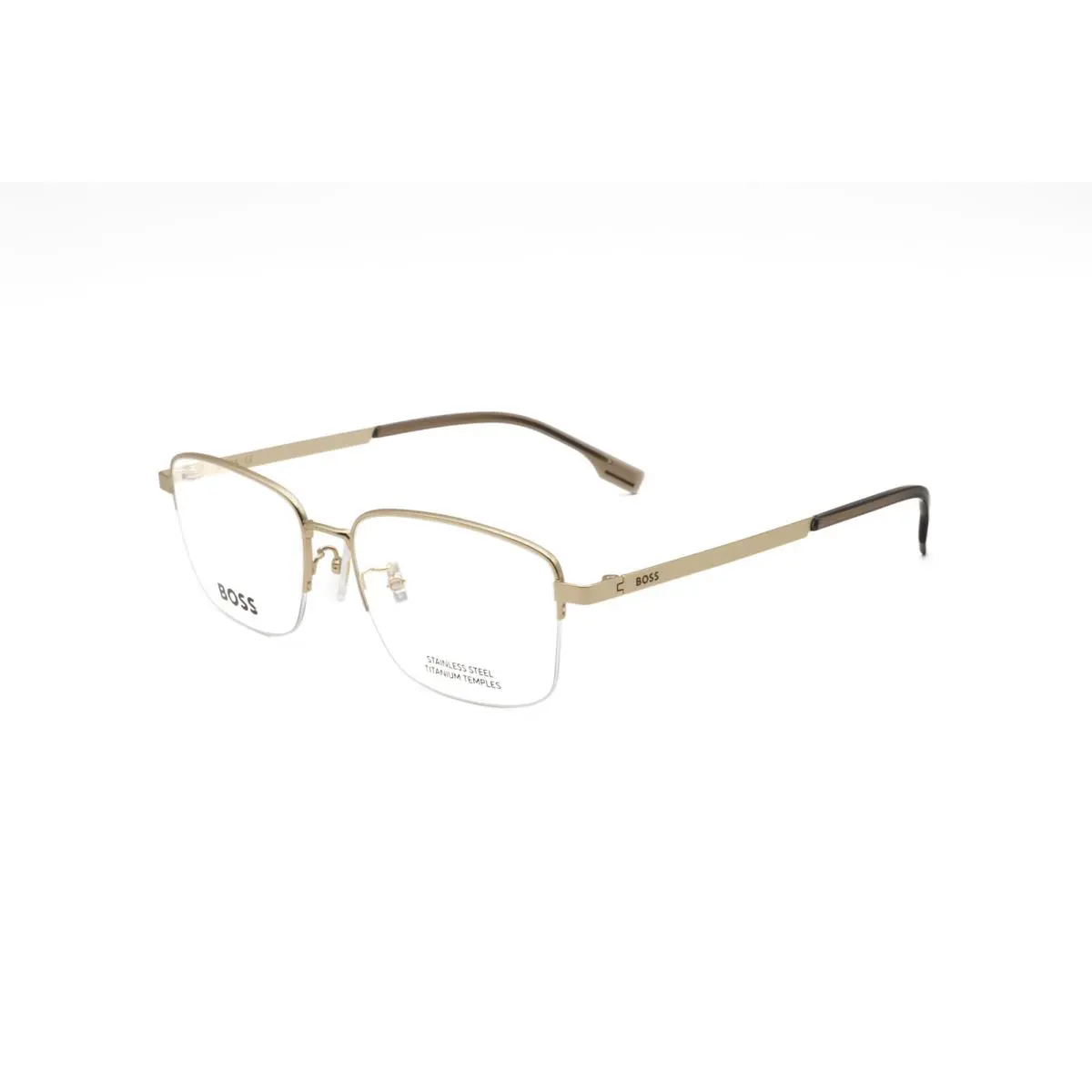 Hugo Boss Men`s 55mm Matte Gold Opticals BOSS1474-F-AOZ-55