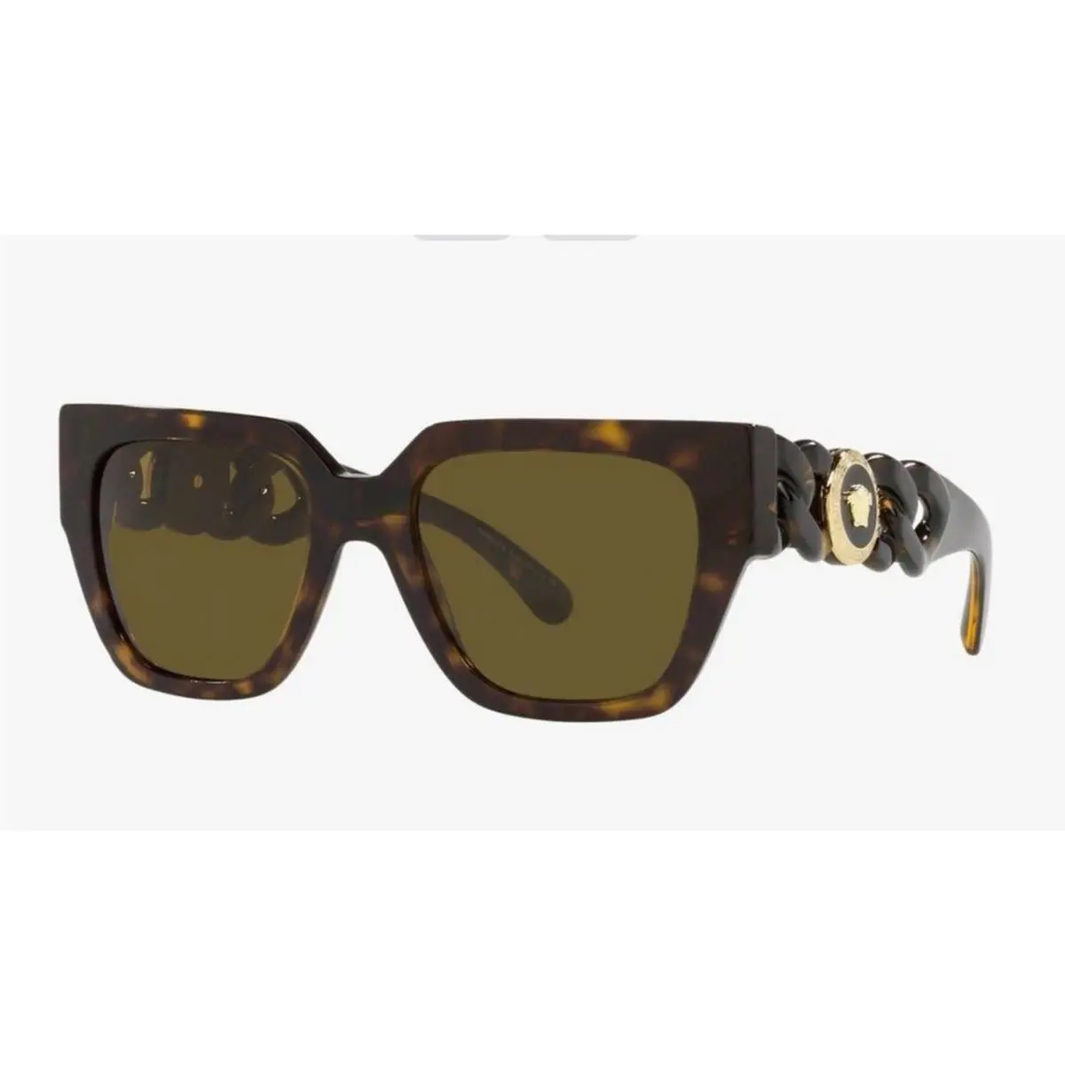 Versace Women`s Sunglasses Havana Dark Brown 53-19-140