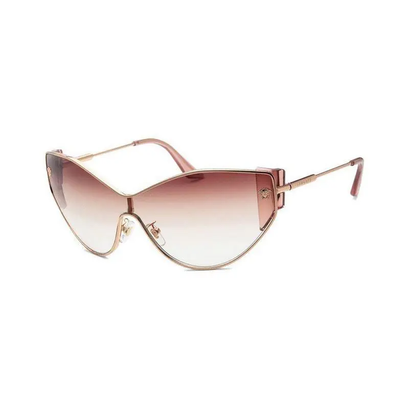 Versace Women`s Sunglasses Gold Clear Gradient Orange Gradient Brown 47-0-147
