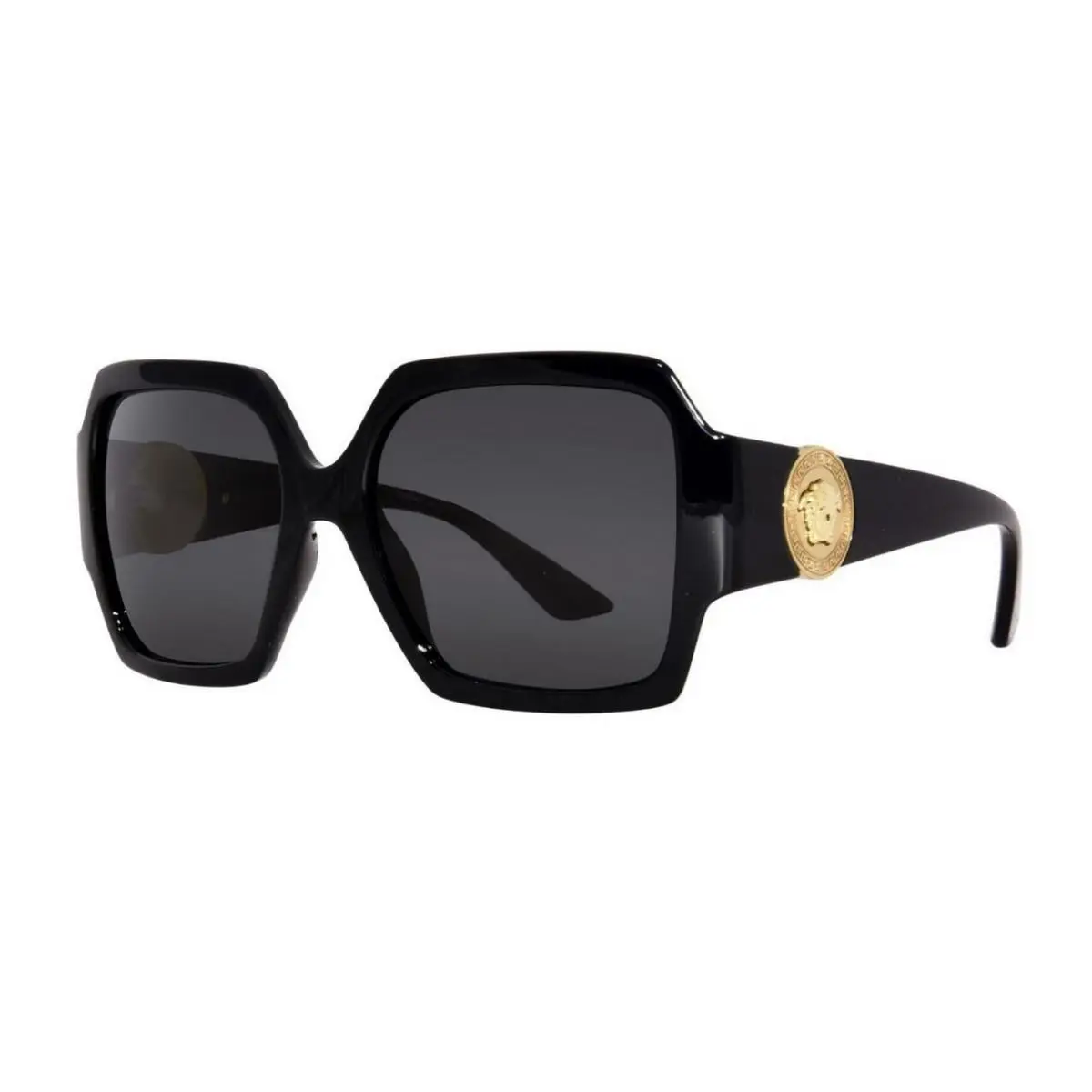 Versace Women`s Sunglasses Black Dark Grey 56-17-135