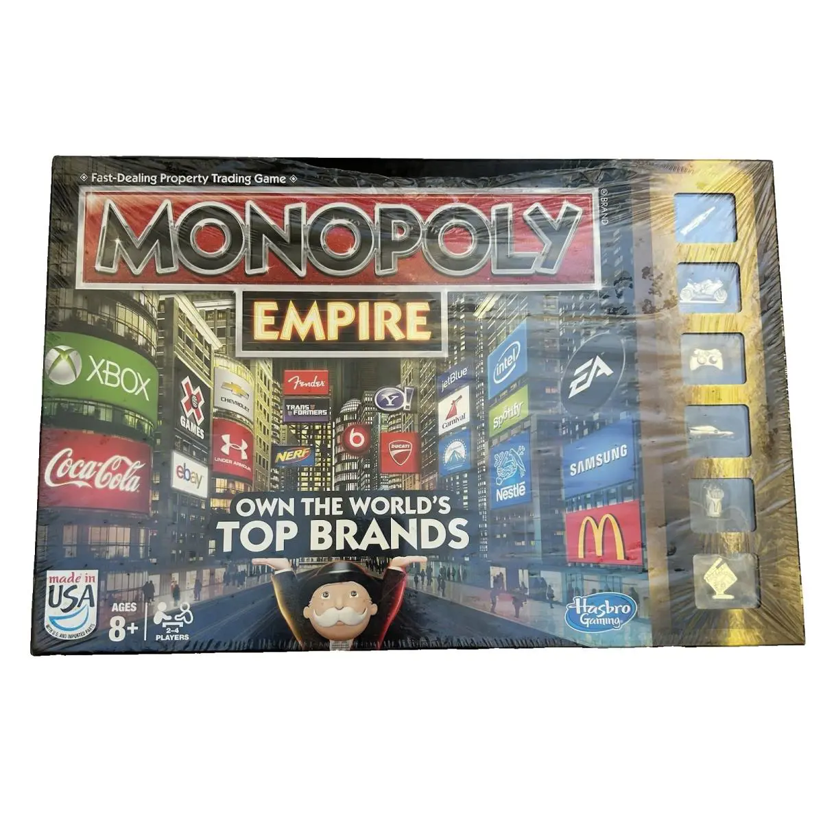 Monopoly Empire Boardgame 2013 Hasbro Gaming Own The Worlds Top Brands Read