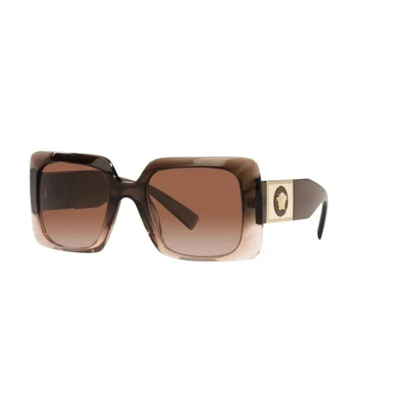 Versace Women`s Sunglasses Transparent Brown Gradient Brown Gradient 54-22-140