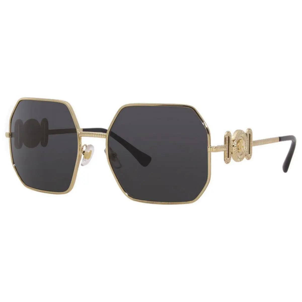 Versace Women`s Sunglasses Gold Dark Grey 48-19-145