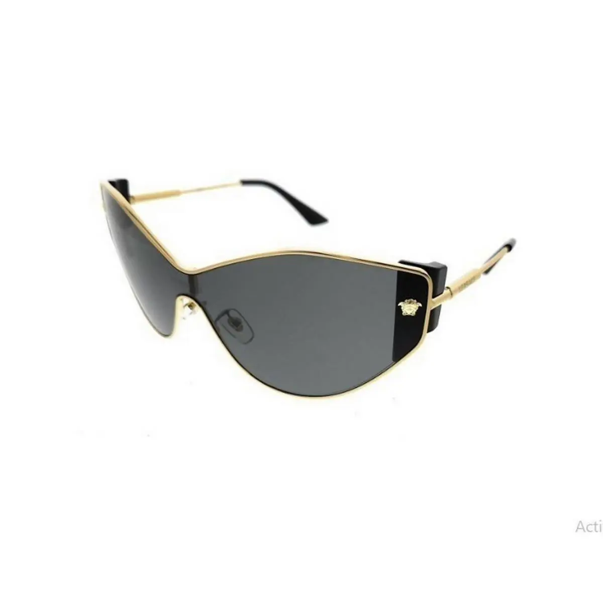 Versace Women`s Sunglasses Gold Dark Grey 47-147-135