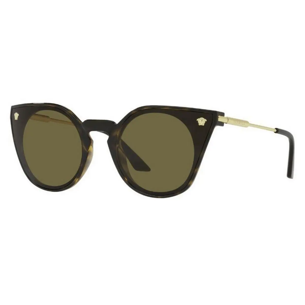 Versace Neutral Sunglasses Havana Dark Brown Lense 60-22-140