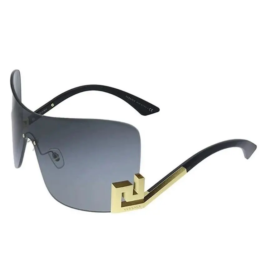Versace Women`s Sunglasses Clear Dark Grey 40-140-140