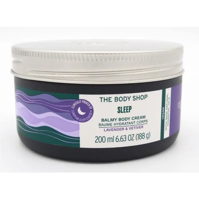 A The Body Shop Sleep Lavender Vetiver Full Size Balmy Body Cream 6.63oz by THE BODY SHOP