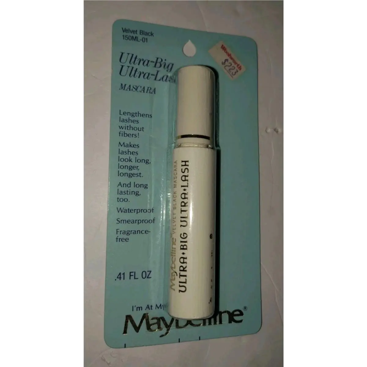 Vintage Maybelline Ultra Big Ultra Lash Mascara Velvet Black Nip Rare