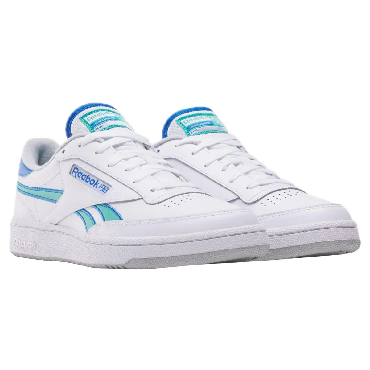 Reebok shoes - 100201094 - 100201094 - White/Kinetic Blue/Unleashed Green (UPC: 197225977511) 0