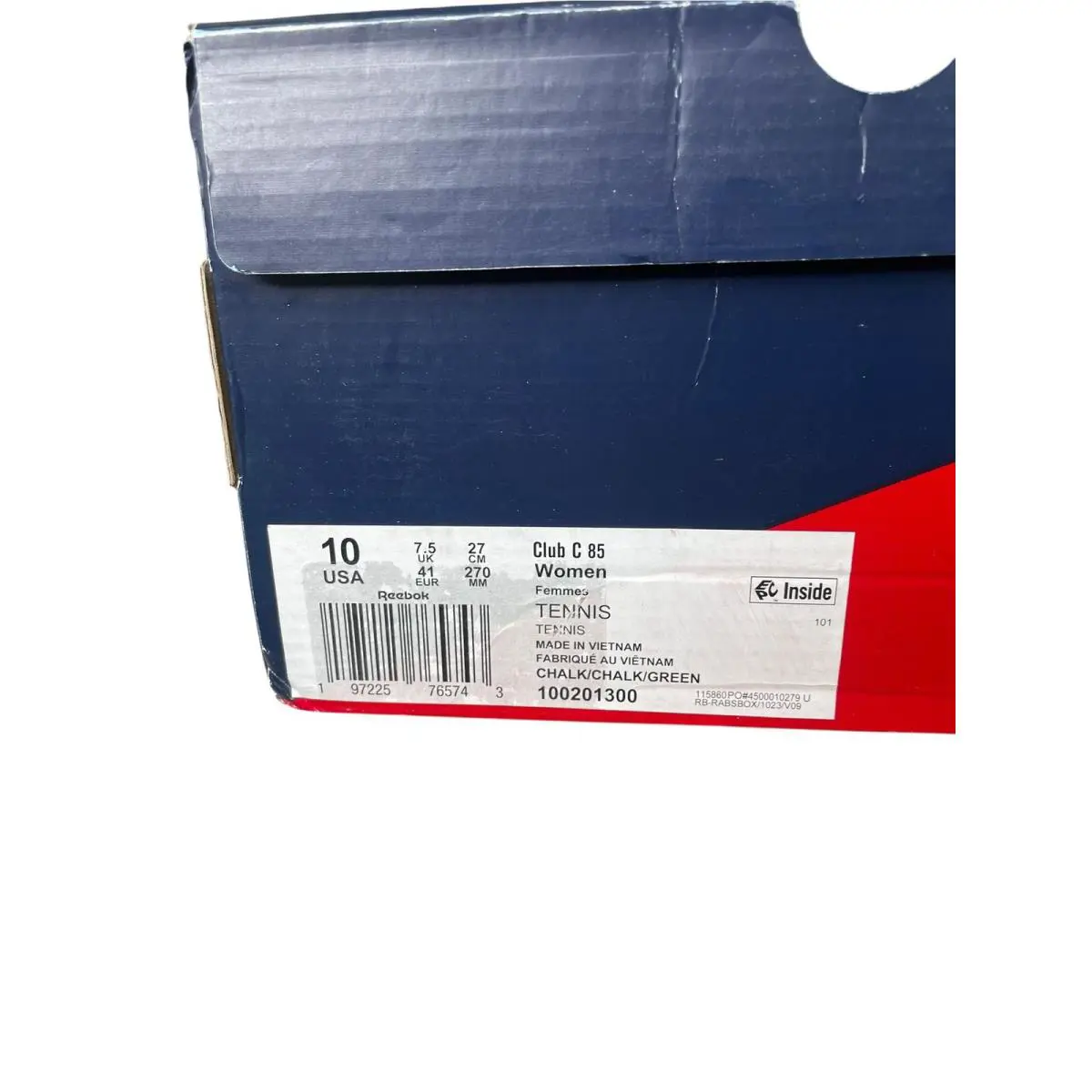 Reebok shoes - Club C 85 - Club - 100201300 - White (UPC: 197225765743) 14