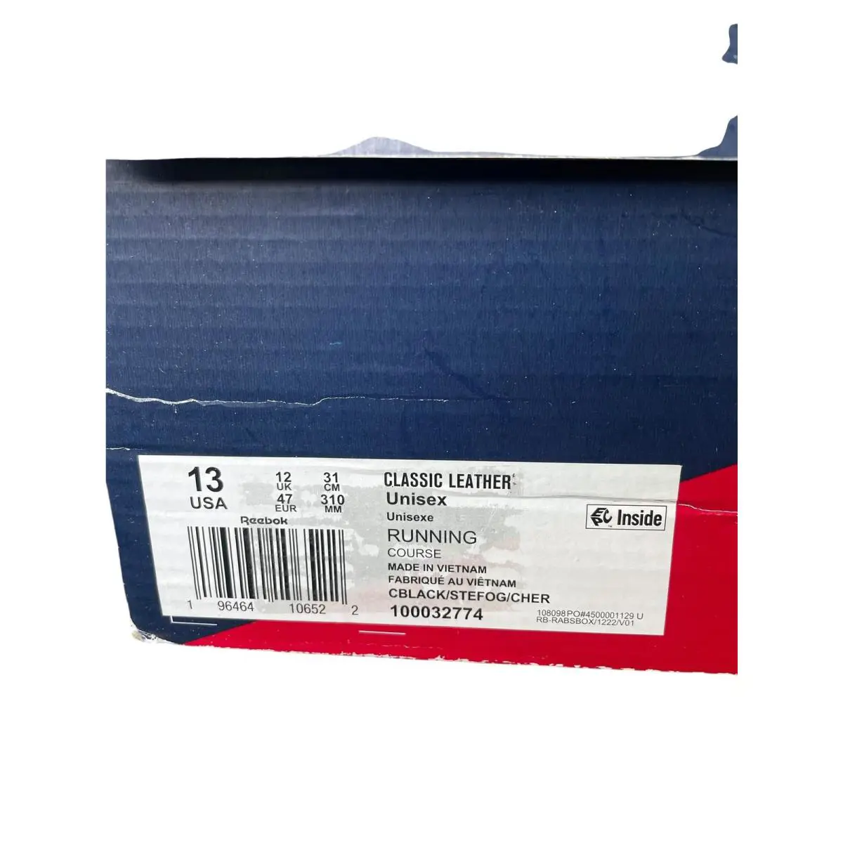 Reebok shoes - Reebok Classic Leather - Classic Leather - LZO39 - Black (UPC: 196464106522) 15