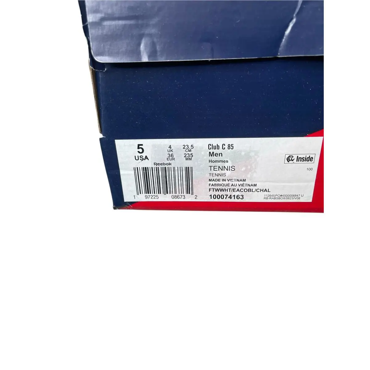 Reebok shoes - Club C 85 - Club - MBU34 - White (UPC: 197225086732) 10