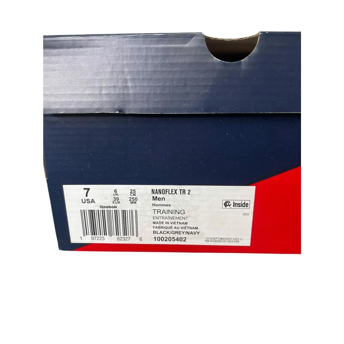 Reebok shoes - Nanoflex TR 2 - Nanoflex - 100205402 - Black (UPC: 197225823276) 10
