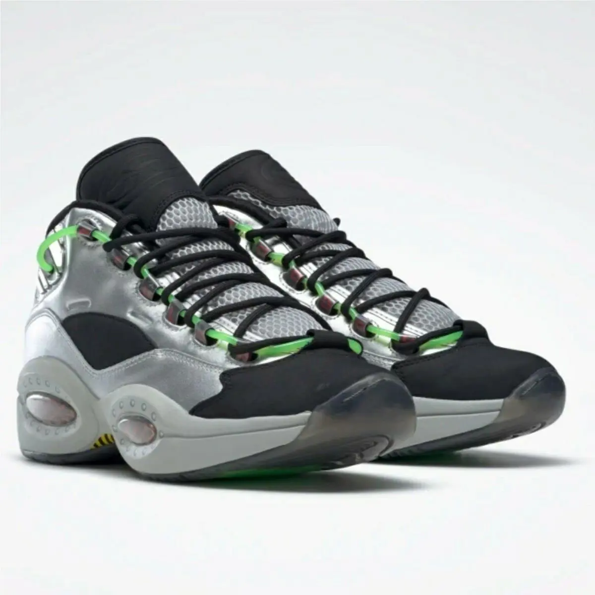 Reebok shoes - GRU`S LAB - LAB - SILVER BLACK GREEN 1