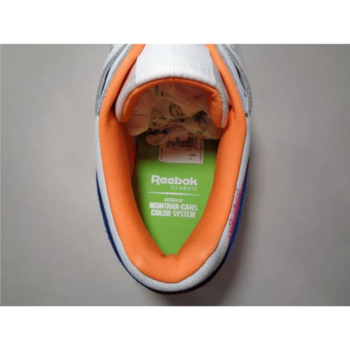 Reebok shoes - WORKOUT PLUS MONTANA - WORKOUT PLUS MONTANA - White (UPC: 191521242908) 7