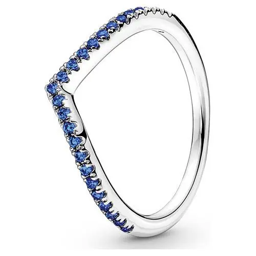 Pandora Timeless Wish Sparkling Blue Ring 196316c02-58