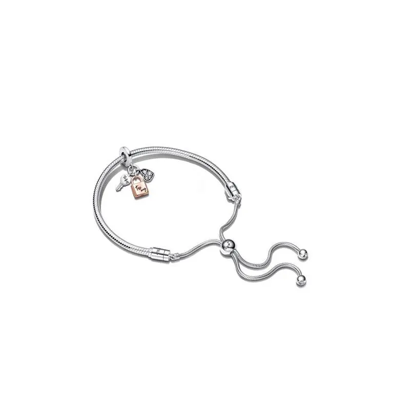Pandora Padlock Heart Bracelet Gift Set B802377-1