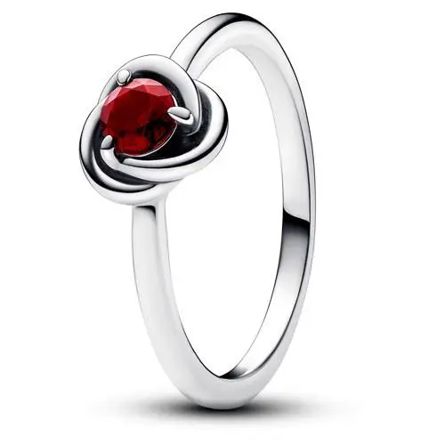 Pandora January Birthstone Eternity Circle Ring 192993C01-58