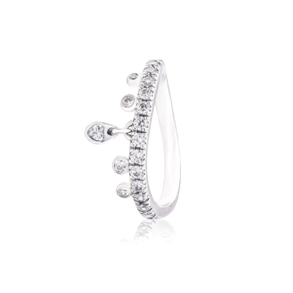 Pandora Chandelier Droplets Ring 197108CZ-56