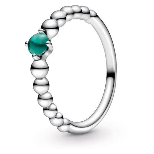 Pandora Rainforest Green Beaded Ring 198598C05-48