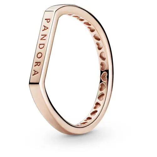 Pandora Rose Logo Bar Ring 189048C00-48