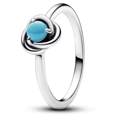 Pandora December Birthstone Eternity Circle Ring 192993c12-58