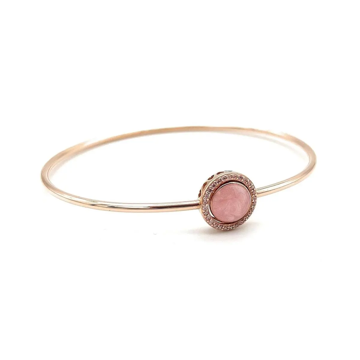 Pandora Pink Swirl Bangle 589287C01-3