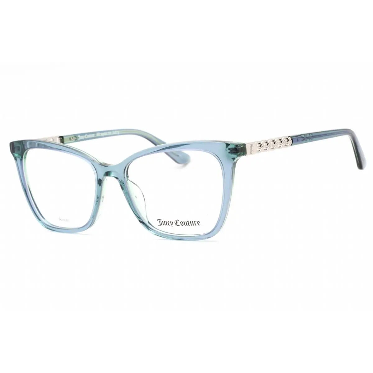 Juicy Couture JU 240/G 0VGZ 00 Crystal Teal 55mm Eyeglasses