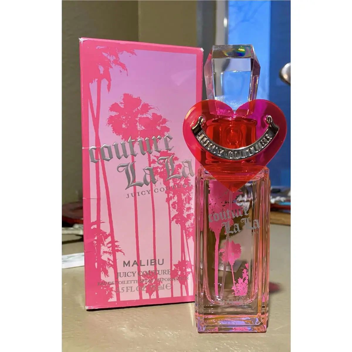 Juicy Couture’s Couture La La Malibu Eau De Toilette- Huge 2.5 oz