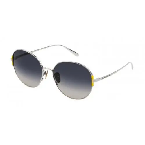 Carolina Herrera SHN070M-0492 Sunglasses 00mm - Frame: Silver, Lens: Gray