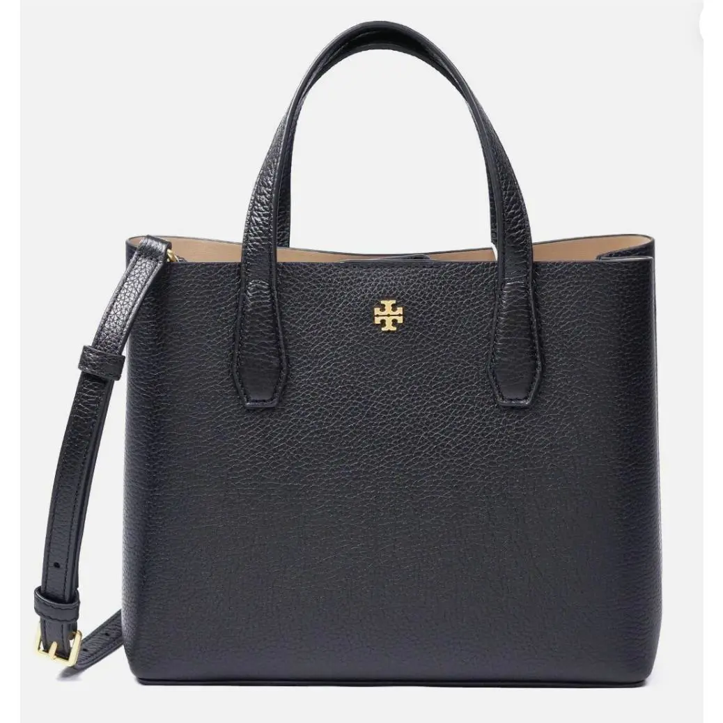 Tory Burch Women’s Blake Small Casual Crossbody Tote Bag Black