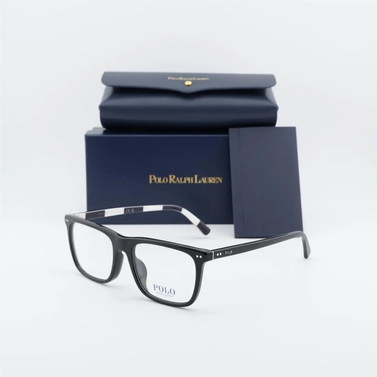 Polo Ralph Lauren PH2282F 5001 Shiny Black 54mm Eyeglasses