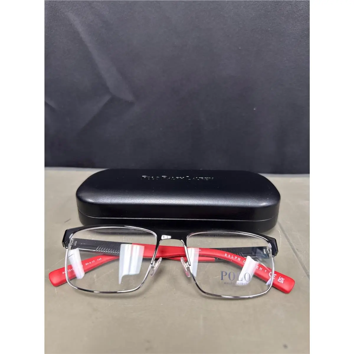 Ralph Lauren Eyeglasses Polo PH 1215 9003 Shiny Black + Gun Metal
