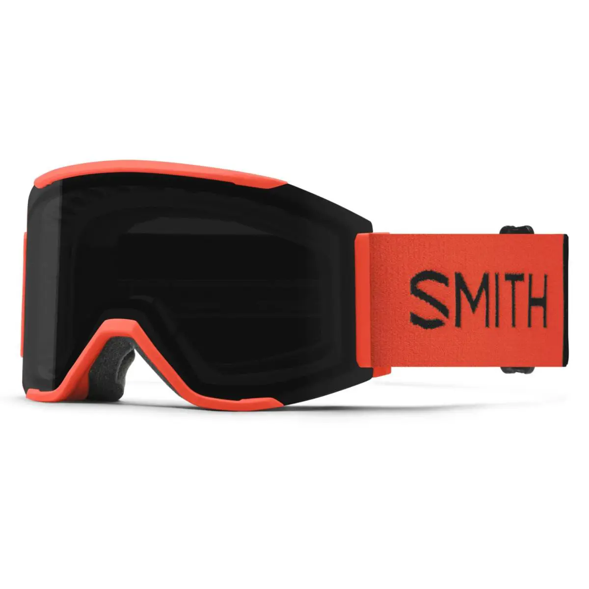 Smith Squad Mag Low Bridge Goggles-poppy-cps Black+cp Blue Sensor Lens