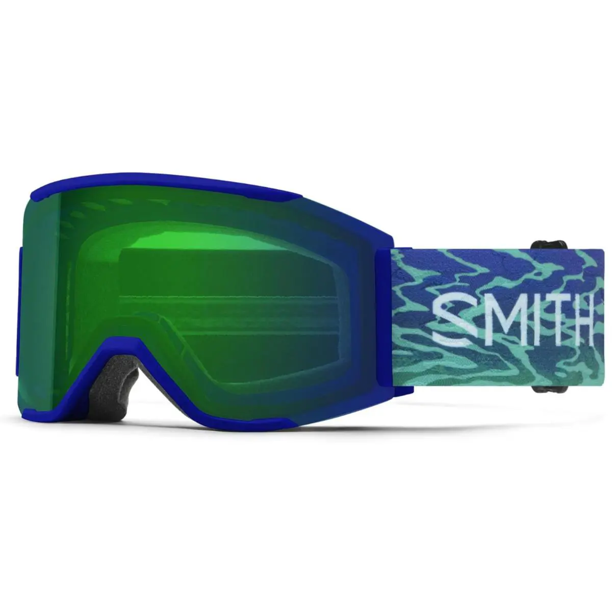 Smith Squad Mag Snow Goggles-lapis Brain Wave-cpe Green+cp Blue Sensor Lens