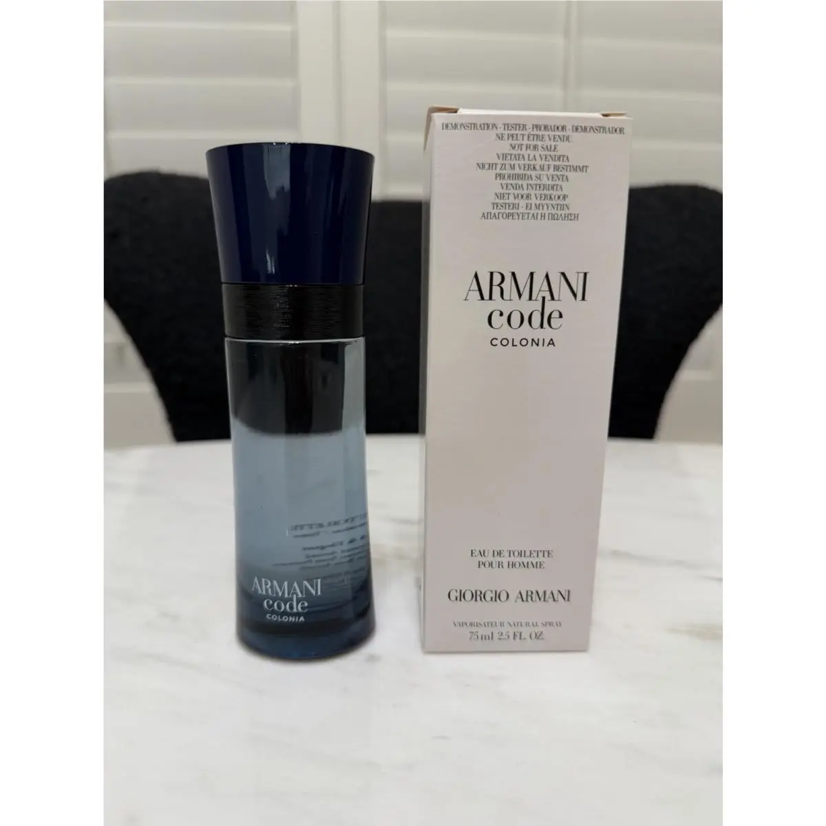 Armani Code Colonia  2.5 Fl oz T Edt Batch 38P600 by Giorgio Armani